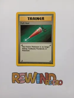 Pokemon TCG Full Heal Base Set 82/102 - Image 1