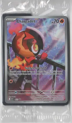 CHARCADET 022 Black star Promo Sealed Pokemon TCG Phantasmal Flames - Image 1