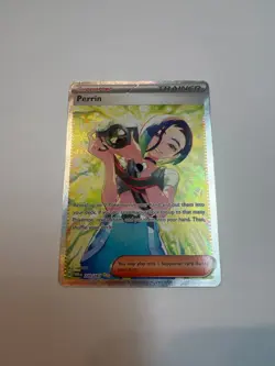 Pokemon TCG Perrin 220/167 Twilight Masquerade Special Illustration Rare NM-M - Image 1