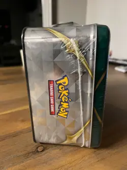 Pokemon Spring 2022 Arceus Collector's Treasure Chest Tin - Factory Sealed - Image 2
