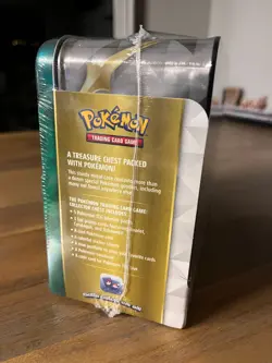 Pokemon Spring 2022 Arceus Collector's Treasure Chest Tin - Factory Sealed - Image 4