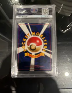 Pokemon Alakazam Masaki Vending Japanese Holo Rare Promo #065 PSA 9 Mint - Image 2