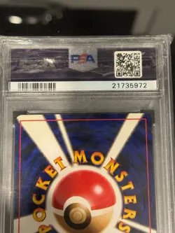 Pokemon Alakazam Masaki Vending Japanese Holo Rare Promo #065 PSA 9 Mint - Image 5