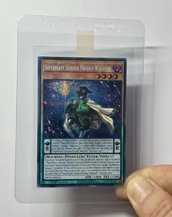 Superheavy Samurai Prodigy Wakaushi MP24-EN076 (NM) Secret Rare 1st Edition TCG - Image 3