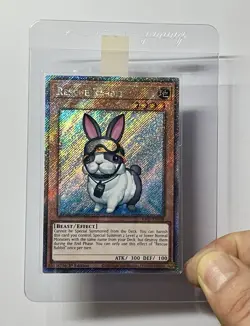Rescue Rabbit RA02-EN008 (NM) Platinum Secret Rare 1st Edition YuGiOh! TCG - Image 3