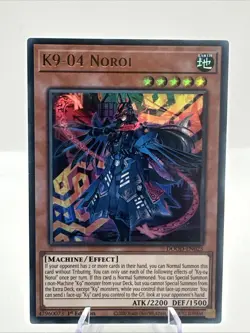 Yu Gi Oh Doom of Dimensions K9-04 Noroi 1st ED NM Ultra Rare DOOD-EN025 - Image 1