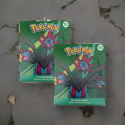 2 HYDREIGON Pokemon Happy Meal Toys #10 NEW 8 Cards+2Posters+Stickers - Image 1