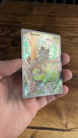 Pokemon TCG Phantasmal Flames Meowth 106/094 Illustration Rare Card - Pack fresh - Image 3