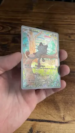 Pokemon TCG Phantasmal Flames Meowth 106/094 Illustration Rare Card - Pack fresh - Image 4