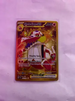 Skeledirge ex 272/193 Gold Hyper Rare Paldea Evolved Pokemon TCG MINT Card - Image 1