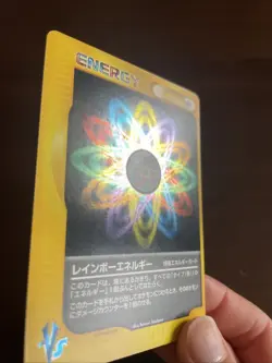 Rainbow Energy Holo Japanese Pokemon Card VS Series 2001 - LP - Image 3