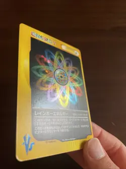 Rainbow Energy Holo Japanese Pokemon Card VS Series 2001 - LP - Image 4