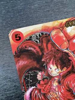 One Piece TCG Monkey.D.Luffy ST01-012 Foil Card SR Near Mint English - Image 3