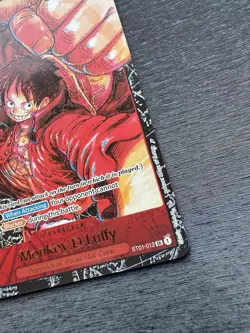 One Piece TCG Monkey.D.Luffy ST01-012 Foil Card SR Near Mint English - Image 5