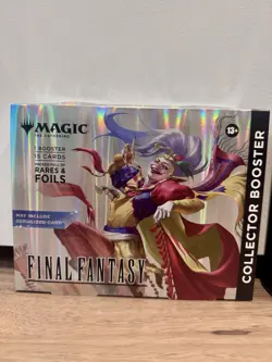 Magic The Gathering Final Fantasy Collector Omega Booster Pack 2X New Sealed - Image 3