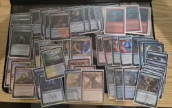 MTG UR Modern Deck - Force of Negation, Scalding Tarn, Ragavan w/ Deck Box NM - Image 1