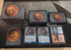 MTG UR Modern Deck - Force of Negation, Scalding Tarn, Ragavan w/ Deck Box NM - Image 5