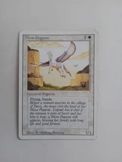 CARTA MAGIC MTG 1994 REVISED EDITION ENG MESA PEGASUS - Image 1