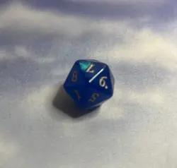 MTG Amonkhet Spindown Dice D20 Magic the Gathering Blue - Image 2