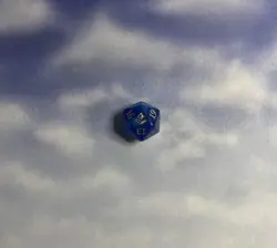 MTG Amonkhet Spindown Dice D20 Magic the Gathering Blue - Image 4