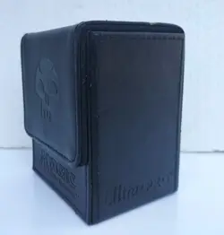 Magic The Gathering MTG Ultra Pro Leatherette Five Mana Symbol Deck Box Black - Image 2