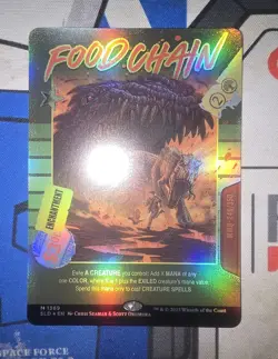 MTG - SLD - Food Chain #1369 - Near Mint Foil - Image 1