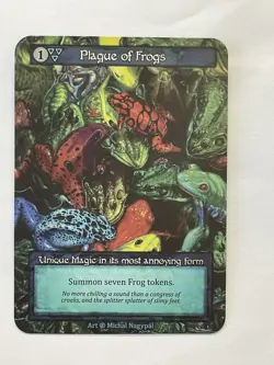 Plague of Frogs - Beta - Non-foil - Sorcery Contested Realm - Unique - Image 1