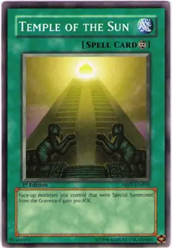 Temple of the Sun - ABPF-EN050 - Common - Unlimited Edition - Lightly Played - Image 1