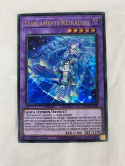 Tearlaments Kitkallos POTE-EN042 Ultra Rare 1st Edition Yu-Gi-Oh TCG English NM - Image 1