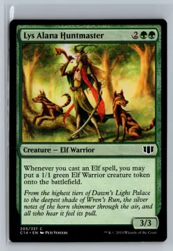 Lys Alana Huntmaster Commander 2014 - MTG Magic the Gathering Card - Image 1