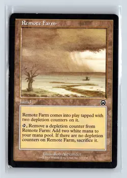 (2x) REMOTE FARM - MTG Magic the Gathering Card - Mercadian Masques - Common - Image 1