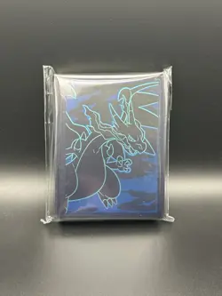Charizard Card 65 Sleeves (New & Sealed) - Pokemon - Phantasmal Flames ETB - Image 1