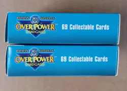 2 DC Batman Superman Overpower Card Game Starter Decks 69 cards each pack - Image 4