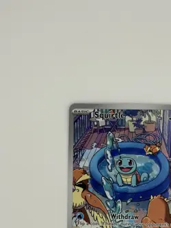 Squirtle 148/142 Stellar Crown Illustration Rare Pokemon Card TCG NM - CNSMT TC - Image 2