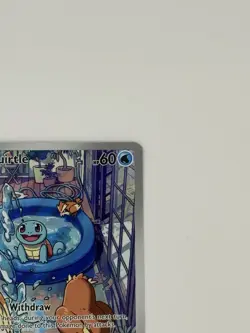 Squirtle 148/142 Stellar Crown Illustration Rare Pokemon Card TCG NM - CNSMT TC - Image 3