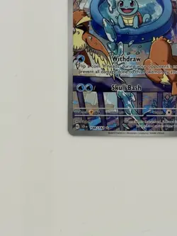 Squirtle 148/142 Stellar Crown Illustration Rare Pokemon Card TCG NM - CNSMT TC - Image 5