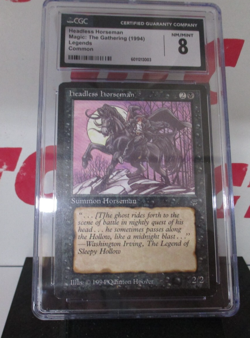 MTG Magic the Gathering 1994 Headless Horseman Card CGC 8 - Image 1