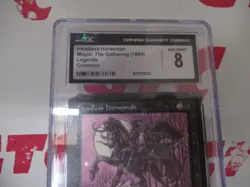 MTG Magic the Gathering 1994 Headless Horseman Card CGC 8 - Image 2