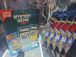 (Sealed) LIMITED EDITION POKEMON MYSTERY GEMS & 5 25card Packs ✨166 Cards!✨ - Image 1