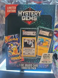 (Sealed) LIMITED EDITION POKEMON MYSTERY GEMS & 5 25card Packs ✨166 Cards!✨ - Image 2