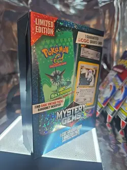 (Sealed) LIMITED EDITION POKEMON MYSTERY GEMS & 5 25card Packs ✨166 Cards!✨ - Image 3