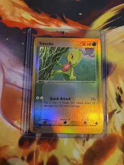 Pokemon TCG: Treecko 80/97 (2003) EX Dragon • Reverse Holo E-reader Series Card - Image 1