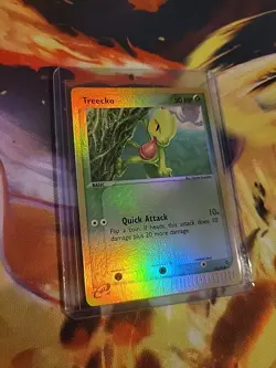 Pokemon TCG: Treecko 80/97 (2003) EX Dragon • Reverse Holo E-reader Series Card - Image 2