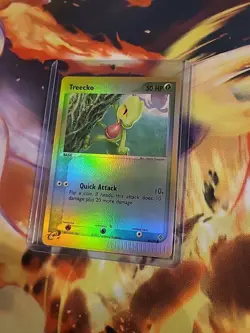 Pokemon TCG: Treecko 80/97 (2003) EX Dragon • Reverse Holo E-reader Series Card - Image 3