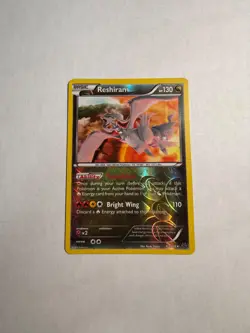 Reshiram - 63/108 - Pokemon Roaring Skies XY Reverse Holo Rare Card NM - Image 1