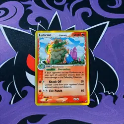 Pokemon Card Ludicolo Delta Species 6/100 Crystal Guardians Rare Holo 2006 card - Image 2