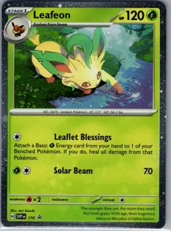 Leafeon - (Cosmos Holo) SVP 170 SV: Scarlet & Violet Promo - Pokemon Card - NM - Image 1