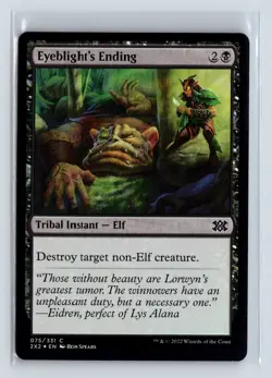 (2x) Foil EYEBLIGHT'S ENDING MTG Magic the Gathering Card Double Masters 2022 - Image 1