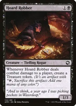 (2x) FOIL HOARD ROBBER -Forgotten Realms - MTG Magic the Gathering Card - Image 1