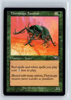 THORNSCAPE FAMILIAR - Planeshift - MTG Magic the Gathering Card - Common - Image 1